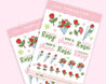 La Vie En Rose Polco Deco BUJO Stickers ~ LV004 - Katnipp Illustrations