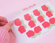 Little Strawberry Index Tabs ~ ID008 - Katnipp Illustrations