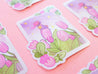 Magic Girl Tulip Die cut Sticker - Katnipp Studios