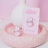 Marshie the Cozy Marshmallow | Kawaii Hot Chocolate Enamel Pin | Rose Gold Collectible - Katnipp Studios