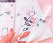 Memento Mori A5 Vinyl Sticker Sheet | Kawaii Gothic Skull Stickers | MM001 Katnipp character product