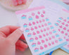 Monthly Period Cycle Planner Stickers ~ PERIOD001 - Katnipp Illustrations