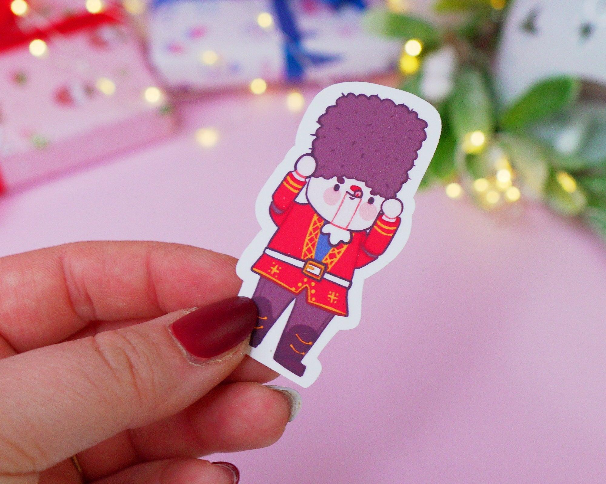 Nutcracker Christmas Die Cut Sticker ~ NC002 - Katnipp Illustrations