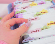 Pastel Clouds Index Tabs ~ ID006 - Katnipp Illustrations