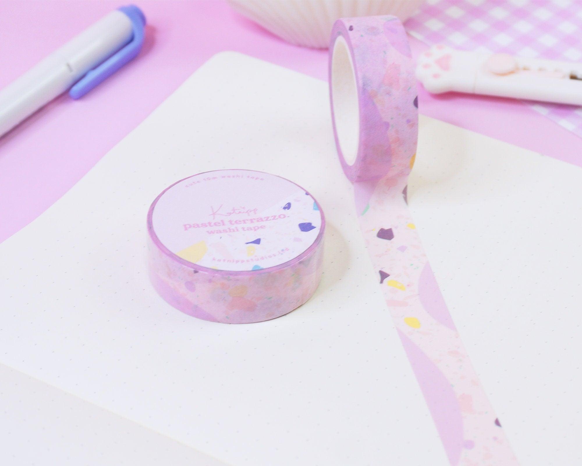 Pastel Lilac Terrazzo Washi Tape – Katnipp Studios