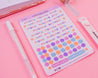 Pastel Planner Kit Months Yearly Planner Stickers ~ PL003 - Katnipp Illustrations