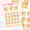 Peppamint the Kawaii Cat Planner Stickers - PEPPA 004 - Katnipp Studios
