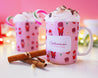 Personalised Christmas Mug ~ Nutcracker Pink Kawaii Mug - Katnipp Studios