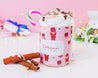 Personalised Christmas Mug ~ Nutcracker Pink Kawaii Mug - Katnipp Illustrations