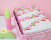 Plant Pot Friends Index Tabs | A5 Kawaii Planner & Journal Organiser Stickers | ID001 Katnipp character product