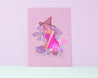 Purple Witch Art Print ~ Love Potion - Katnipp Illustrations