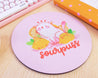 Sourpuss Citrus the Cat Official Katnipp Gaming Mouse Pad - Katnipp Illustrations