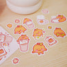 STOCK CLEARANCE - Cute Autumn Pumpkin Sticker Pack - Katnipp Studios