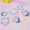 STOCK CLEARANCE - Kawaii Space Celestial Sticker Pack - Katnipp Studios