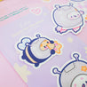 STOCK CLEARANCE - Kawaii Space Celestial Sticker Pack - Katnipp Studios