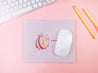 Such a Busy Bee Mousemat - Cute Illustrated Rectangle Mousepad - Katnipp Illustrations