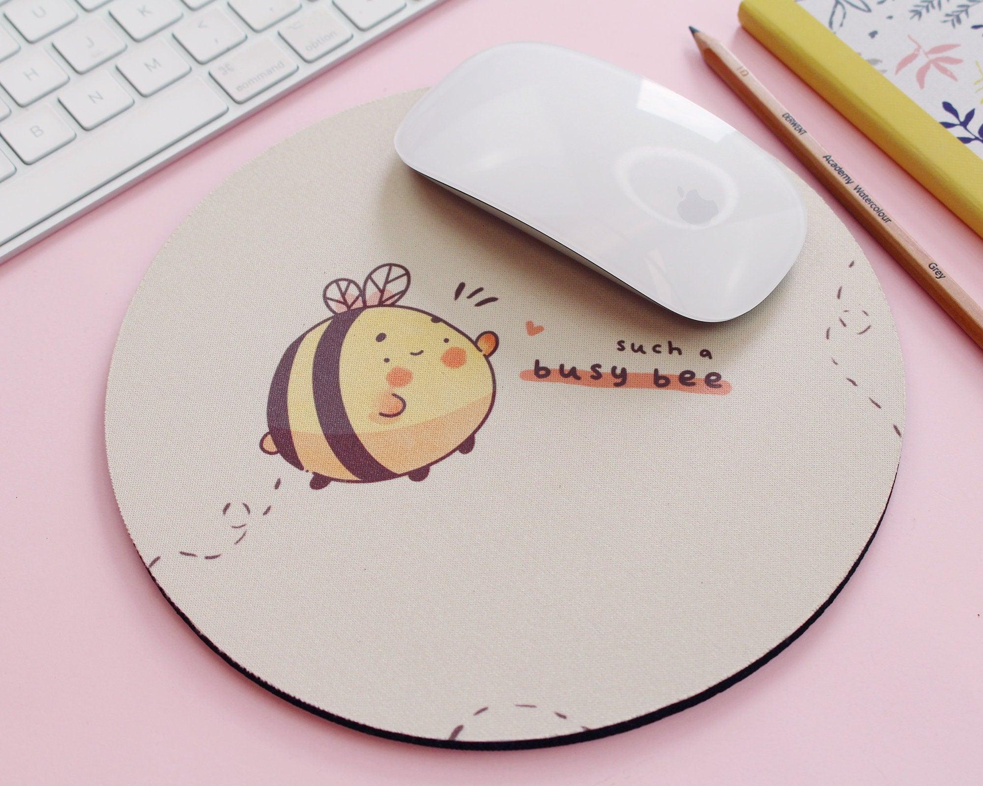 Such a Busy Bee Mousemat - Katnipp Illustrations