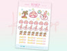 Summer Holiday Planner Stickers ~ GS HOL003 - Katnipp Illustrations