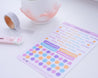 Weekly Pastel Planner Kit Planner Stickers ~ PL001 - Katnipp Illustrations