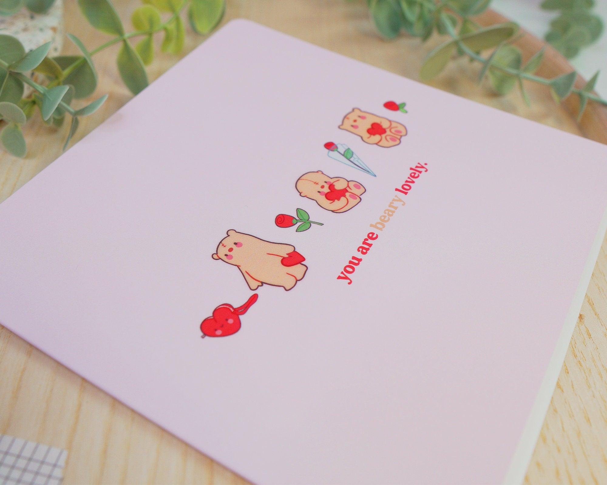 You are Beary Lovely Greetings Card - Katnipp Illustrations