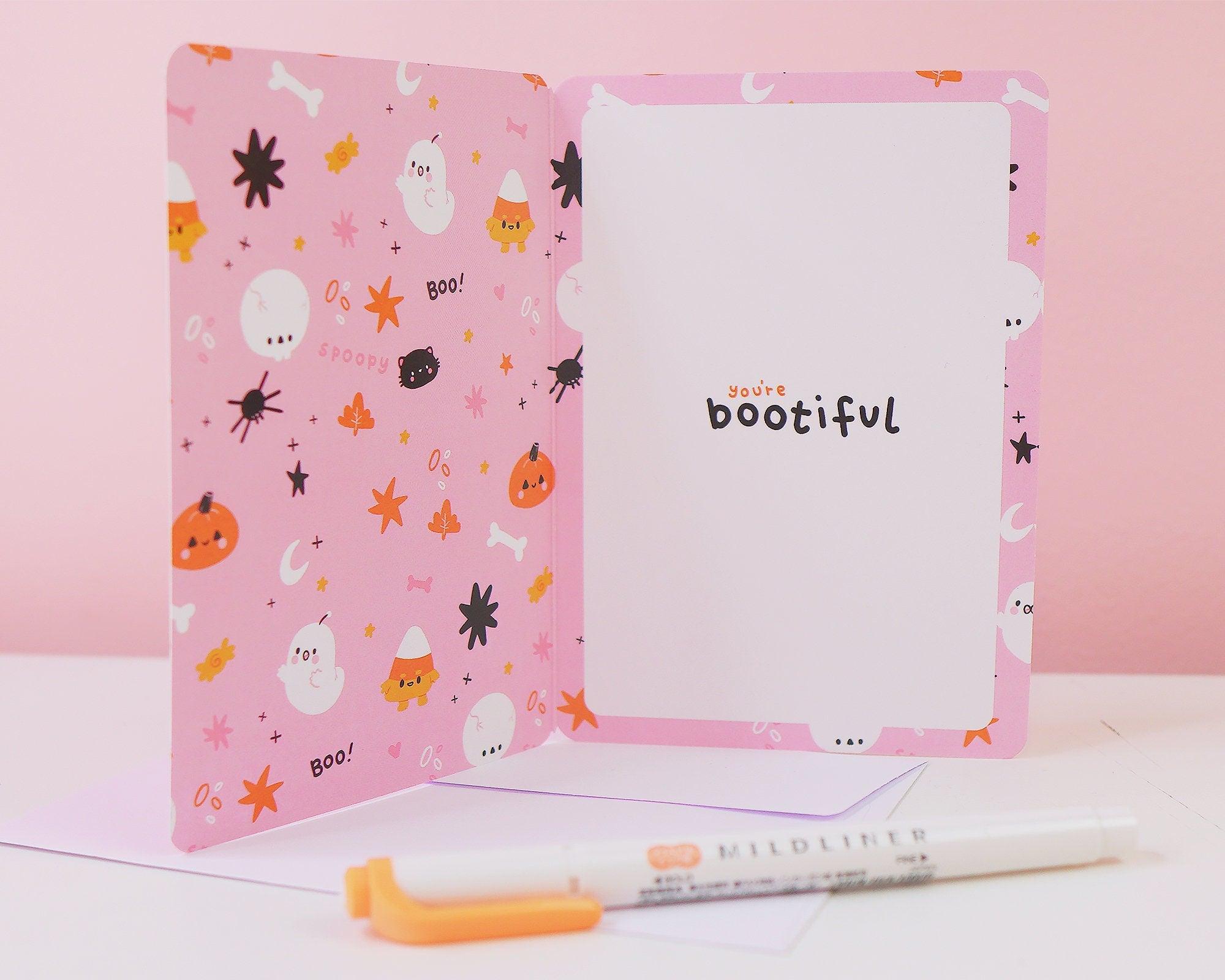 Spooky Halloween Notebook - Cute notebooks – My Sweet Paper Card